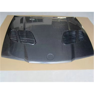 适用于宝马3系碳纤维机盖宝马E36M3开孔碳纤维机盖引擎盖二门车