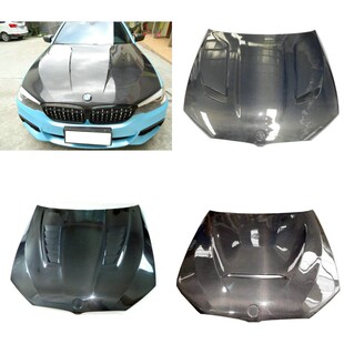 F90改装 专用碳纤维开孔机盖引擎机头盖 G30 适用于宝马5系G38