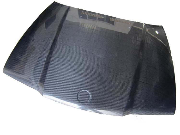 适用于宝马3系E36原厂款改装碳纤维机盖 E36碳纤引擎盖发动机盖B