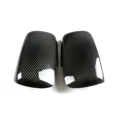 适用于01-07款蓝瑟EVO7 8 9代改装碳纤维后视镜壳Y罩反光镜贴件