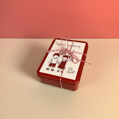 糊涂娘娘结婚喜糖盒子2026新款高档糖果盒婚礼铁盒伴手礼盒空盒