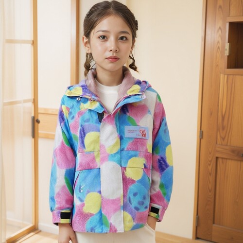 2025秋季新品 女童三合一冲锋衣摇粒绒外套中大童110-150童装