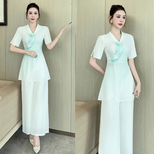 美容师按摩足浴采耳足疗工作服