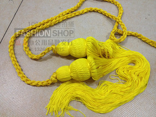 大号旗穗 葫芦型穗子 黄穗子挂穗 大会议礼堂旗会场专用 会议旗帜