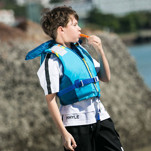 加拿大百途儿童救生衣专业游泳衣浮潜马甲男女童浮力背心船用便携