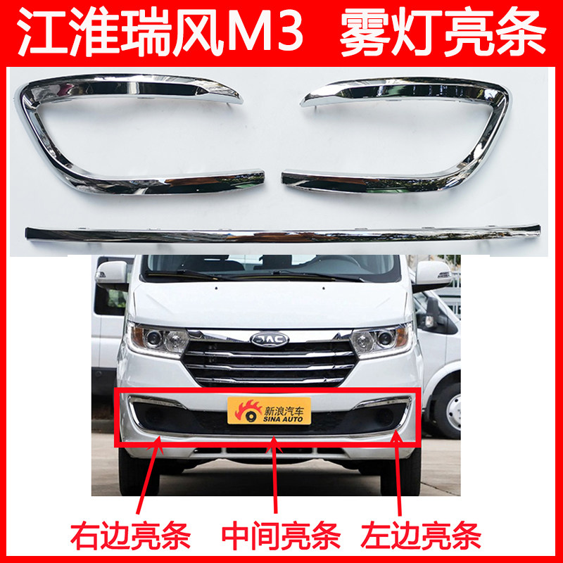 江淮瑞风M3宜家款雾灯亮条