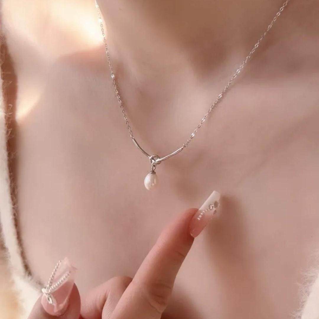 纯淡水珍珠锁骨小众项链新款轻奢女时尚饰品饰925银饰盒子链笑脸,饰品/流行首饰/时尚饰品新,项链,淘宝优惠券,粉丝福利购,淘宝优惠卷