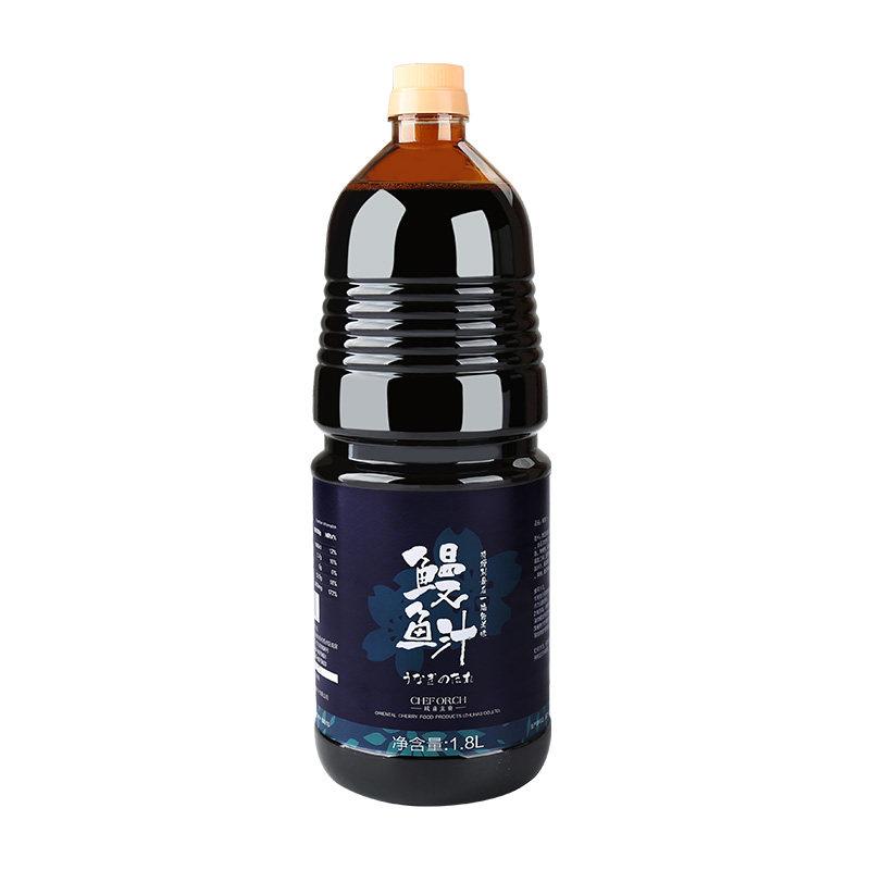 樱花香甜可口日式调料蒲烧烤鳗鱼汁鳗鱼炒饭酱烧烤蘸酱1.8L