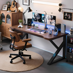 电脑桌卧室家用办公桌长方形桌子出租屋工作台学生家用书桌学习桌