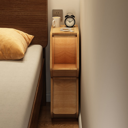 床头柜家用小型极窄储物柜