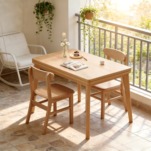 小户型多功能折叠可伸缩餐桌