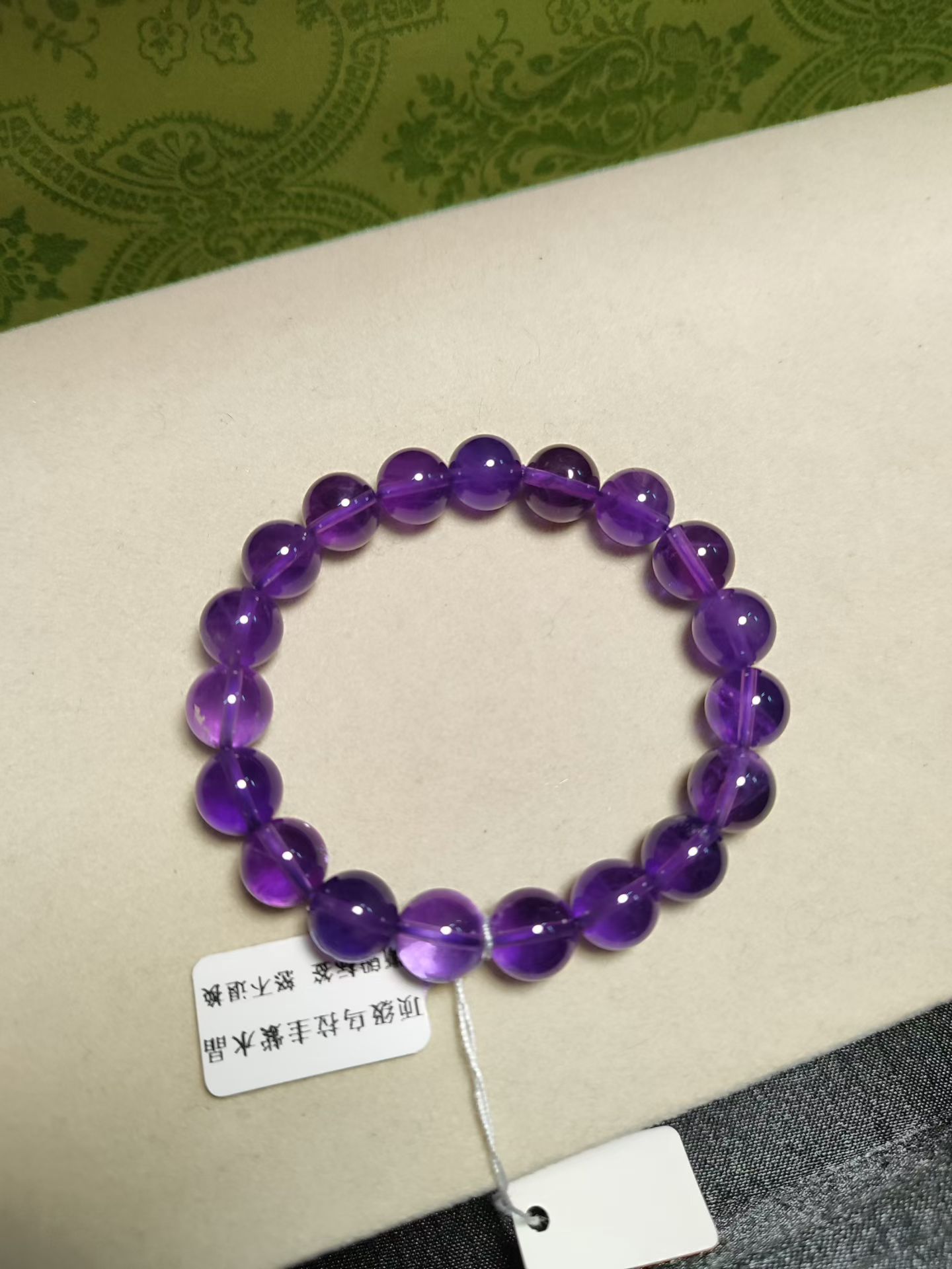 许愿工作室实拍精品推荐10mm天然原矿优品乌拉圭紫水晶高货深紫色