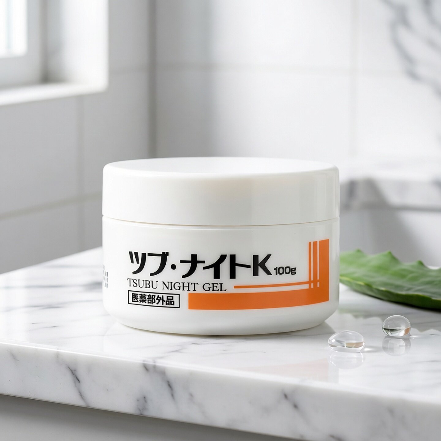日本TSUBU NIGHT GEL夜间去脂肪粒啫喱霜眼周脖子角质皮肤小肉芽