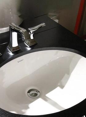 德国品牌杜拉维特圣陶莎台下盆046651陶瓷椭圆白色亮洁釉洗脸盆