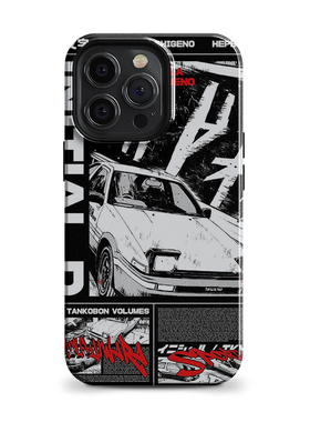 经典AE86下山了头文字D动漫画原画适用iPhone16 ProMax/15 plus苹果14Pro手机壳13/12防摔保护套华为vivo小米