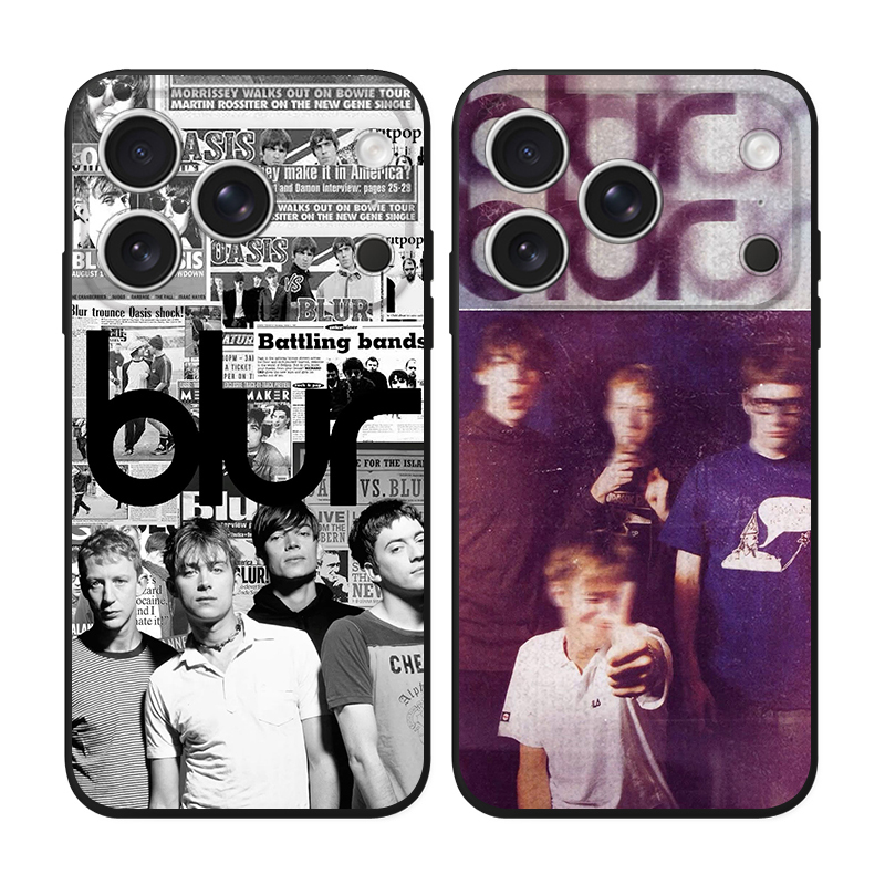Blur英伦复古摇滚模糊乐队手机壳