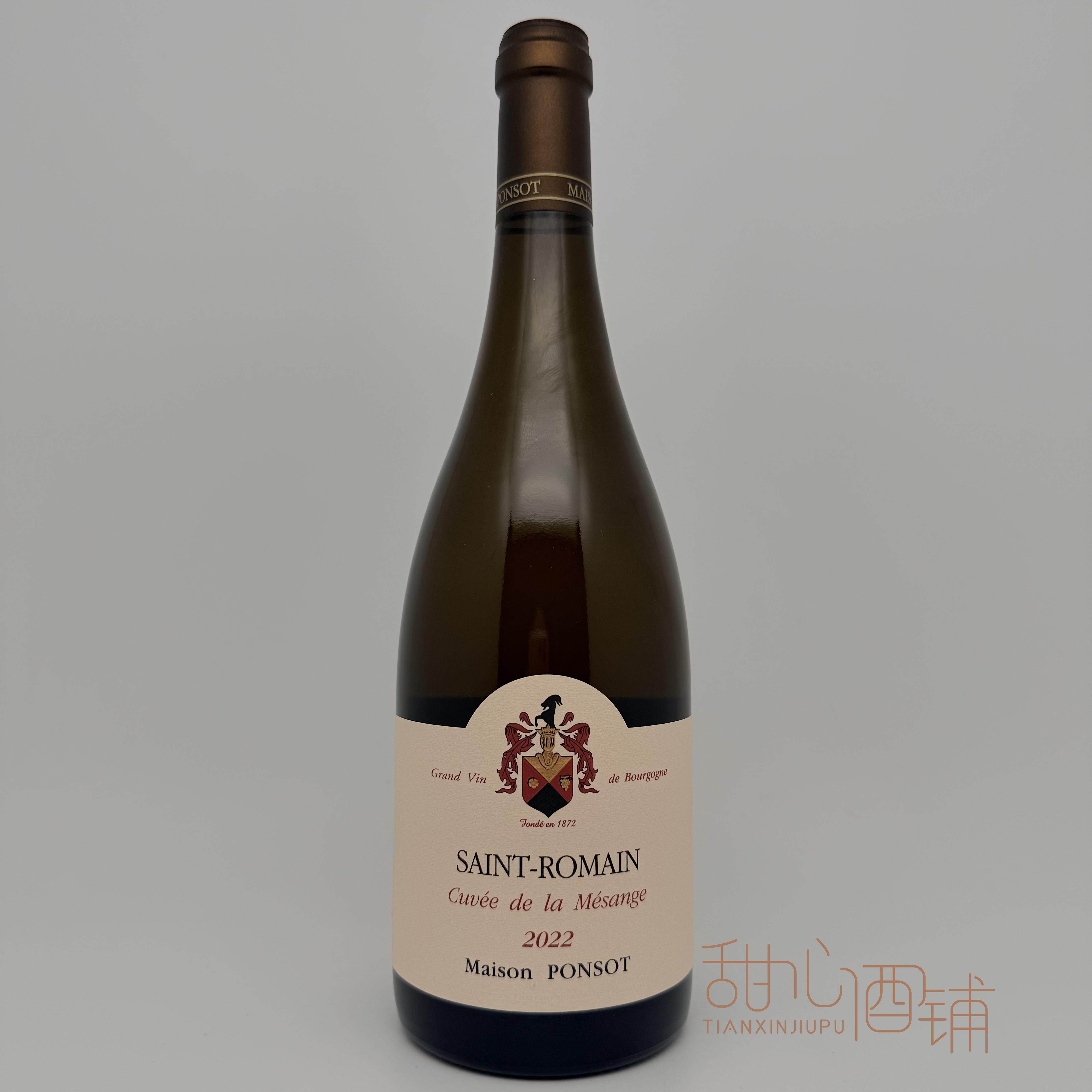 彭寿山雀特酿圣罗曼村白葡萄酒