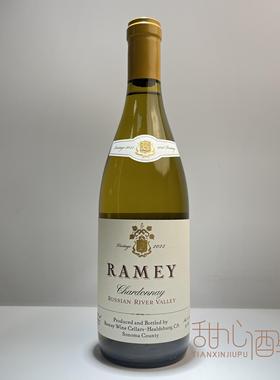 美国原瓶 雷米酒园俄罗斯河谷霞多丽白葡萄酒 Ramey Wine Cellars