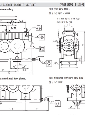 M3PVSF50减速机M3PVSF60齿轮箱M3PVSF70减速器M3PVSF80-M3PVSF90