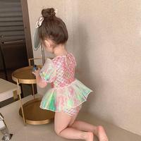 女童泳衣寶寶可愛(ài)新款洋