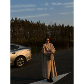 羊绒拉毛大被子开衫 nczz 雪域之歌