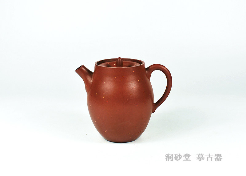 润砂堂正宗宜兴紫砂壶宝瓶轮珠仪