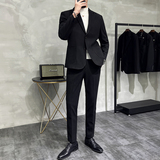 韩版修身商务西服毛呢休闲西装1822-P180，男装西服套装，星座1606-1