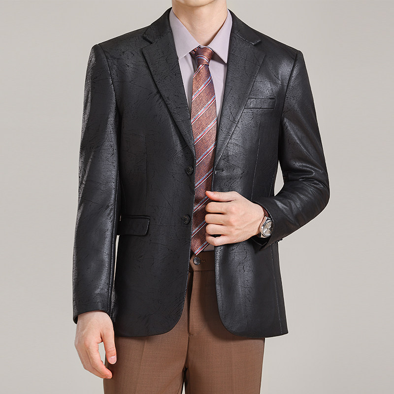 男士韩版修身西服麂皮绒提花时尚休闲西装外套DX55-P148,男装西服套装,星座1606-1