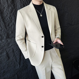 韩版修身商务西服毛呢休闲西装1822-P180，男装西服套装，星座1606-1