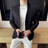 新中式无领西服韩版修身时尚西装外套DX45-P148,男装西服套装,星座1606-1, 新中式无领西服韩版修身时尚西装外套DX45-P148,男装西服套装,星座1606-1,