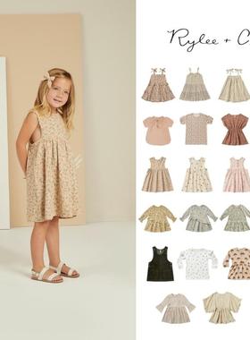 季末折扣 rylee and cru 春夏女童森系文艺范洋气可亲子连衣裙子