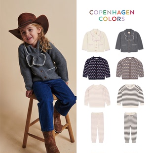 现货 丹麦 copenhagen colors 25aw 秋冬 儿童复古羊毛针织衫毛衣