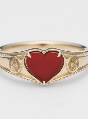 高级感S925纯银镀金戒指饰品