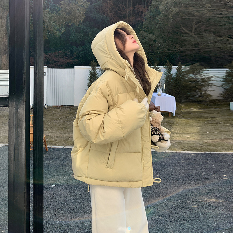 现货2026年冬装新款50绒牛角扣羽绒服外套XW8090P275K418,女装羽绒服,浙宝171