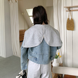 现货25年秋装新款牛仔外套XW1026P215K328，女装短外套，浙宝171