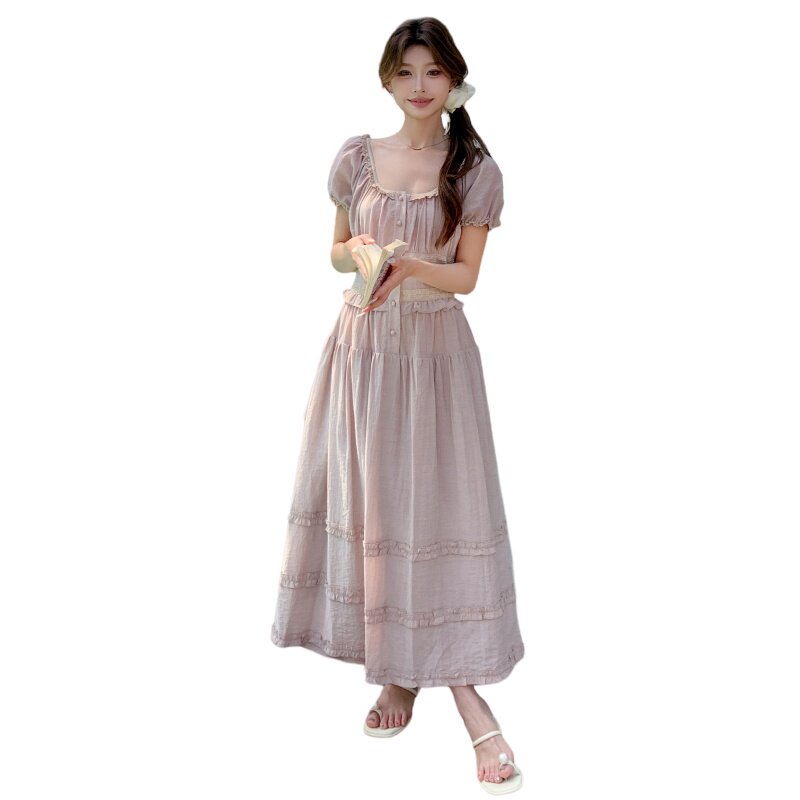现货25年夏装新款连衣裙XW1063P145K218,女装连衣裙,浙宝171