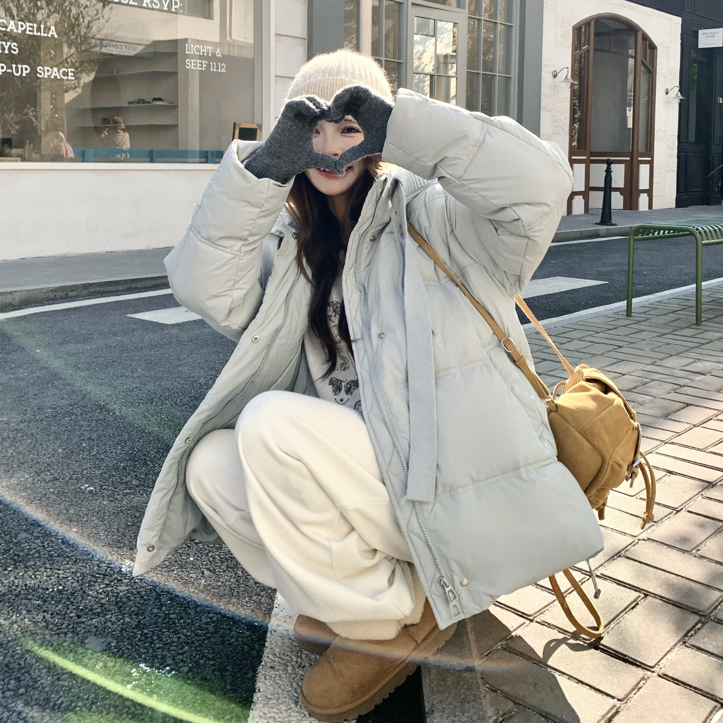 现货冬装新款连帽羽绒服外套(50绒)XW3351P305K458,女装羽绒服,浙宝171
