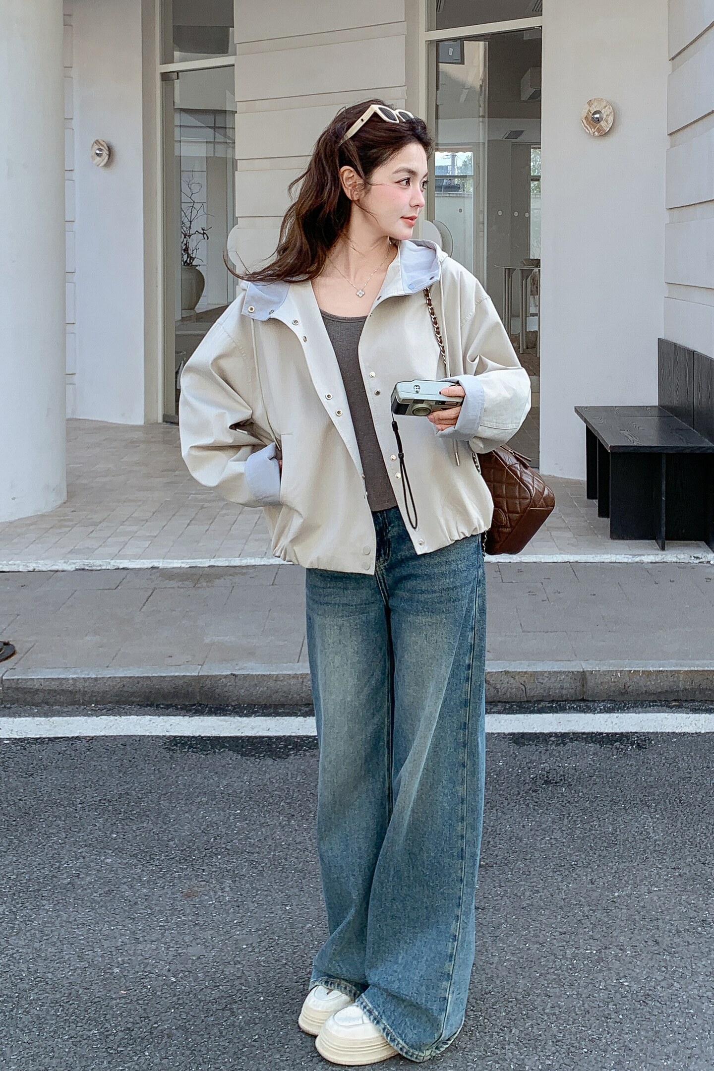 现货2026年春装新款风衣外套XW9812P155K248,女装短外套,浙宝171