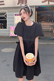 现货2024年夏装新款韩版娃娃裙XW6967P125K188，女装连衣裙，浙宝171
