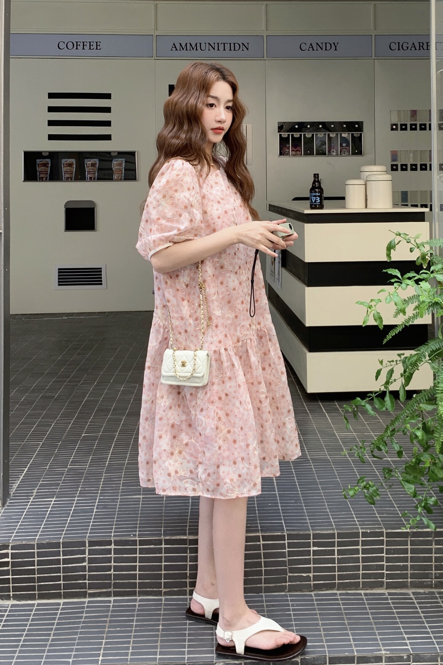26年夏新款粉色绣花连衣裙XW1142P115K178,女装连衣裙,浙宝171