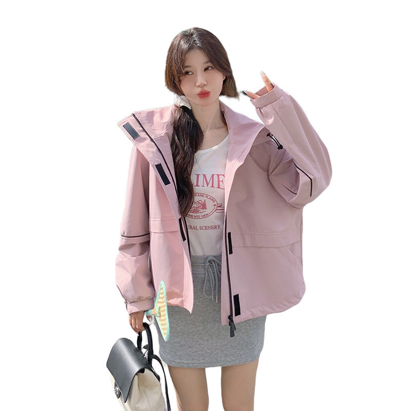 现货秋装新款三色冲锋衣外套XW6927P145控198,女装短外套,浙宝171
