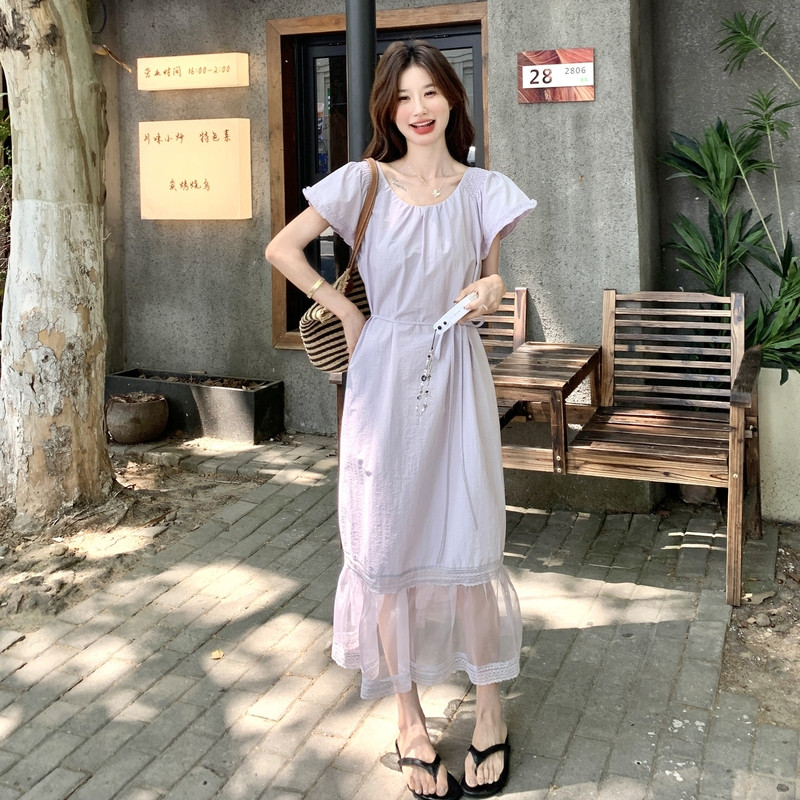 夏新款设计感洋气百搭显瘦连衣裙XW1145P155K238,女装连衣裙,浙宝171