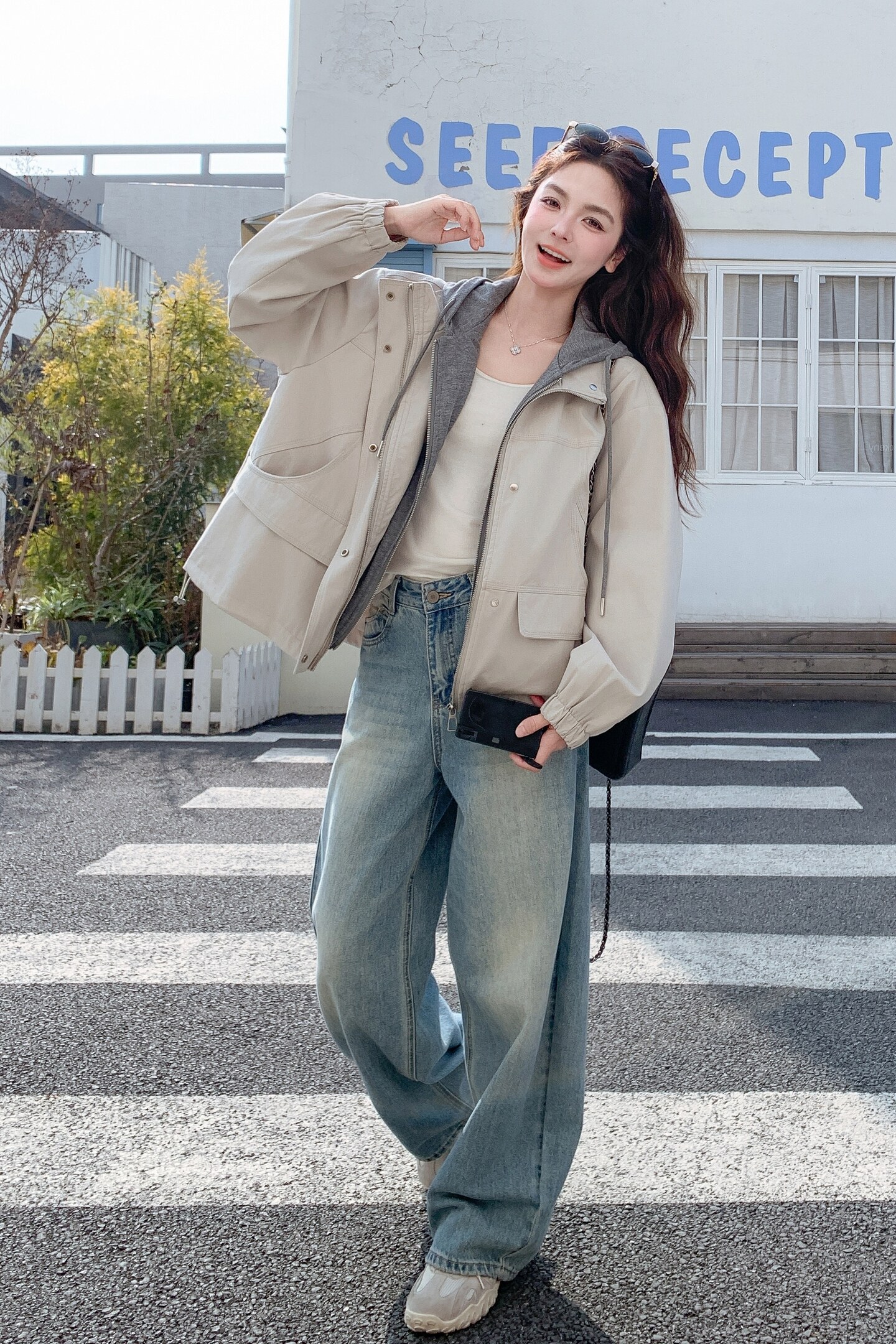 现货2026年春装新款风衣外套XW9813P175K288,女装短外套,浙宝171