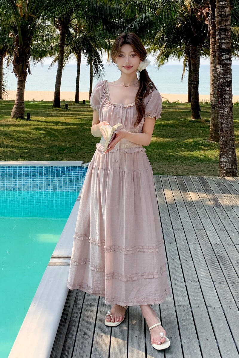 现货25年夏装新款连衣裙XW1063P145K218,女装连衣裙,浙宝171