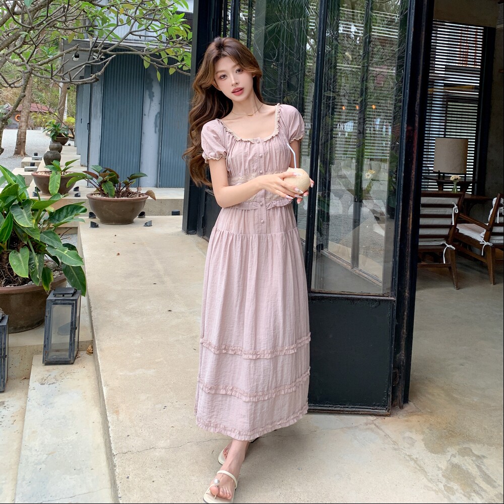 现货25年夏装新款连衣裙XW1063P145K218,女装连衣裙,浙宝171