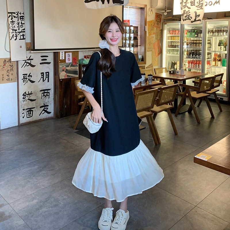 好卖已备货 2026年夏装新款俏皮减龄拼色连衣裙 XW6979 P125 K188图片