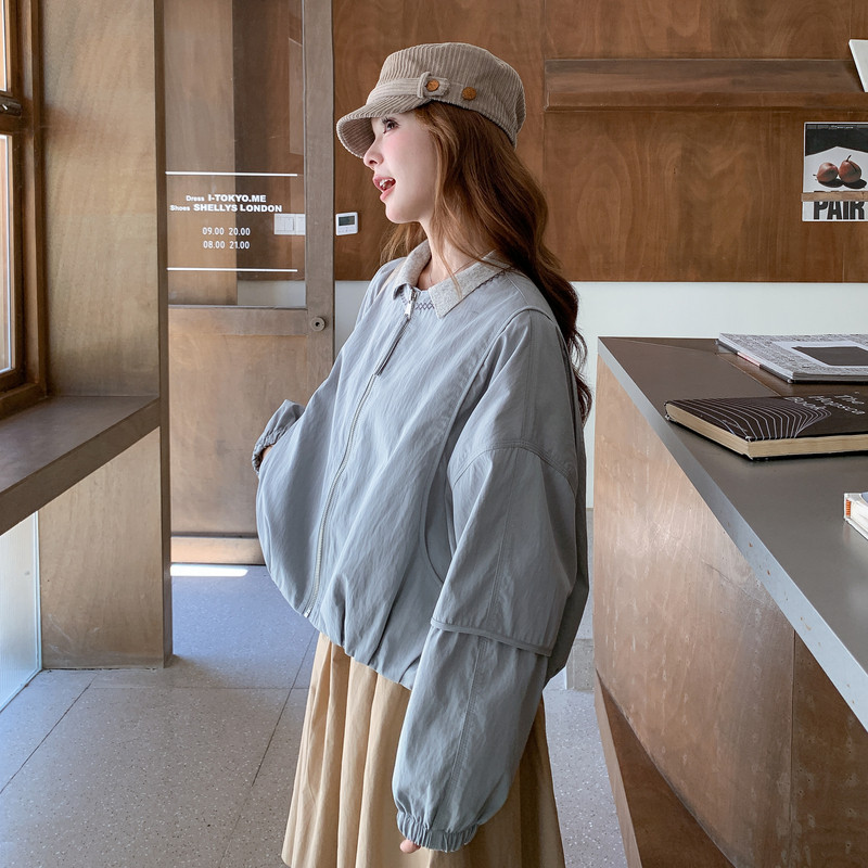 现货2026年春装新款圆领刺绣外套XW740P155K238,女装短外套,浙宝171