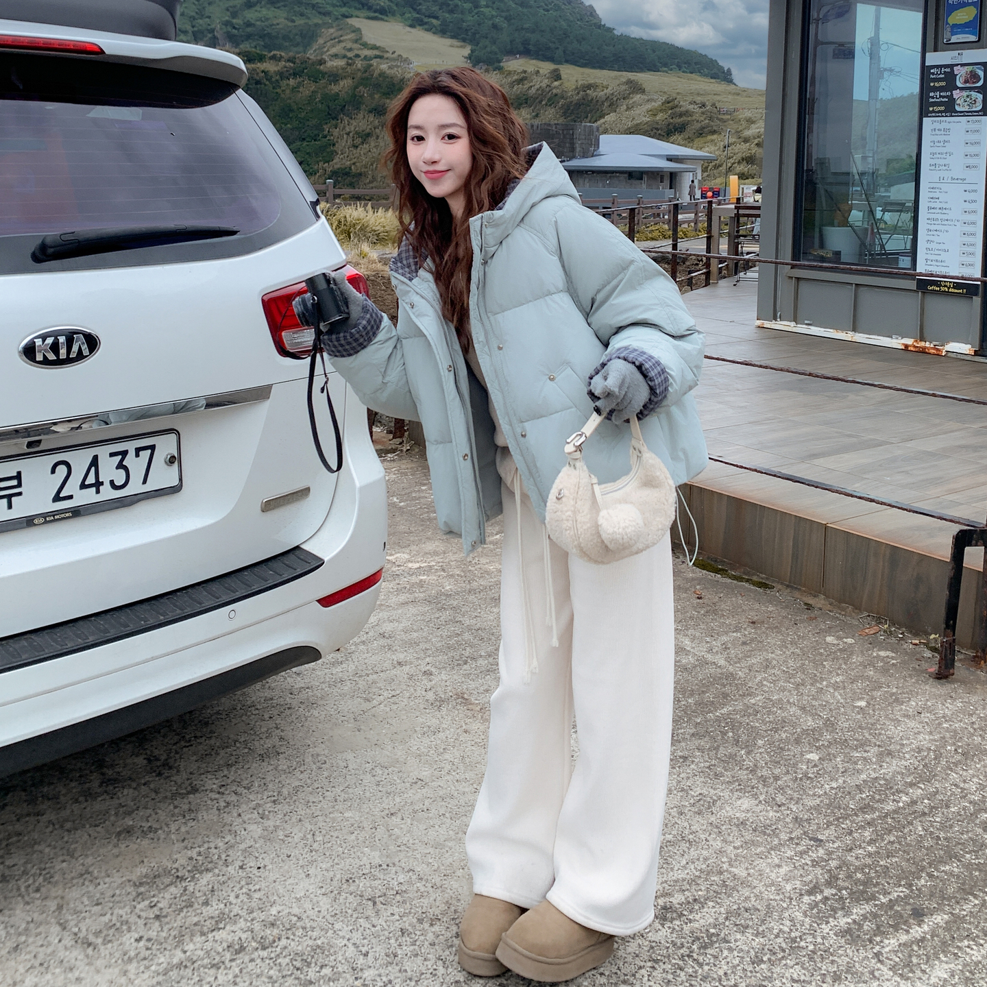 现货冬装新款格纹连帽羽绒服外套XW3332P275K418,女装羽绒服,浙宝171 现货冬装新款格纹连帽羽绒服外套XW3332P275K418,女装羽绒服,浙宝171