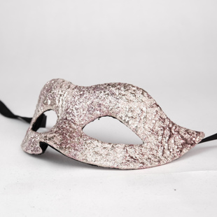 女士半脸金色猫狐狸cosplay面具贝利亚国风小红娘脸谱万圣节演唱