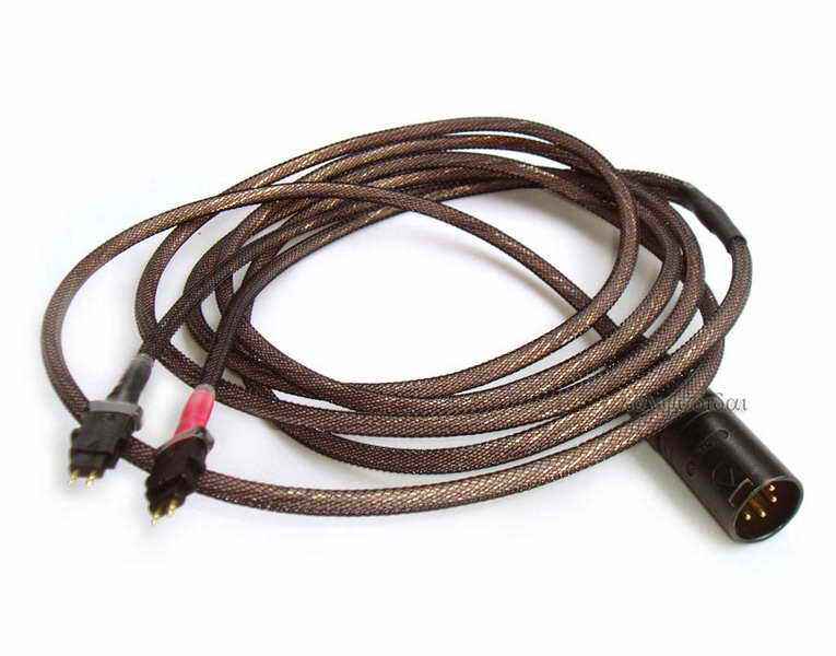 美国T牌时空方芯铜空气线基森海HD600/650/580声卡耳机线